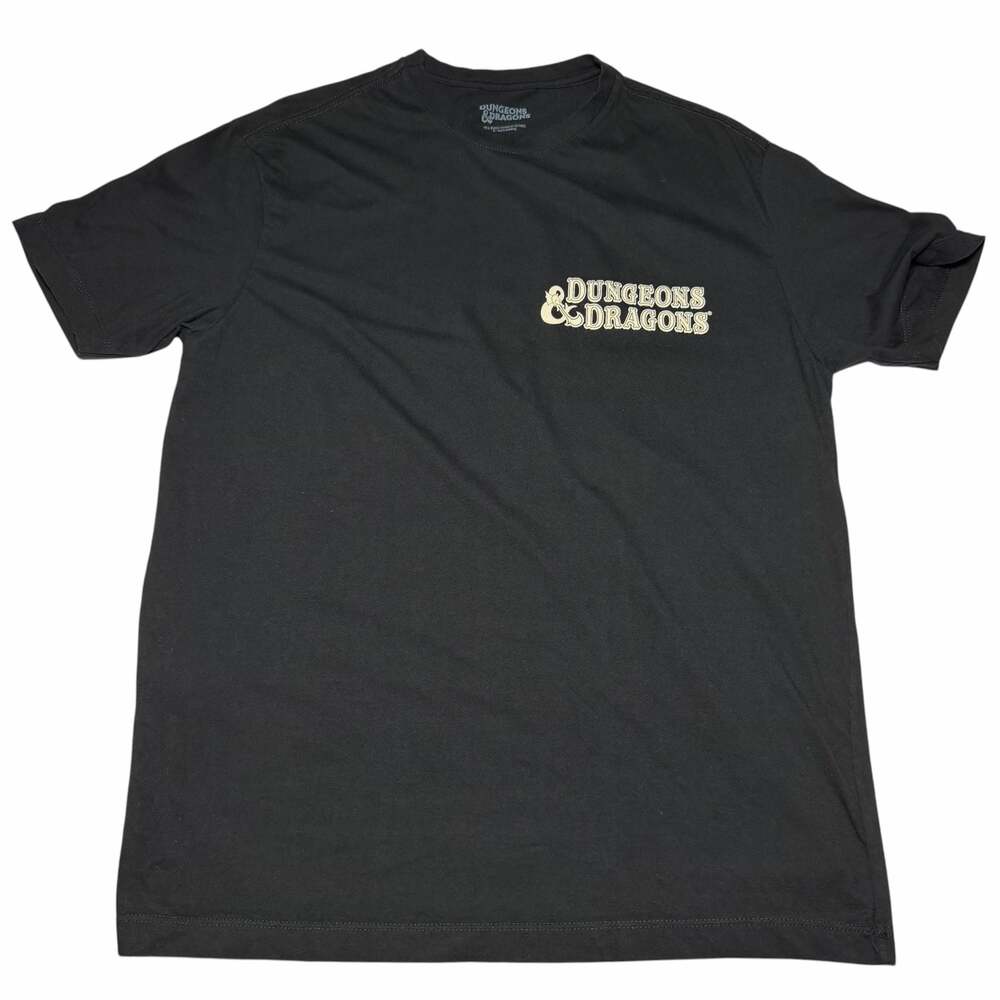 Dungeons & Dragons Animated Series Character Faces Backprint T-Shirt